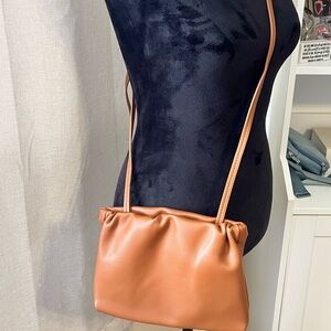 Anthropologie Tan Crossbody Bag